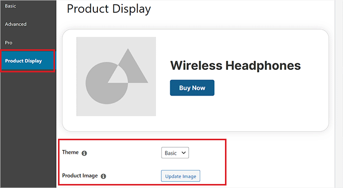 Creating a product display for your affiliate website