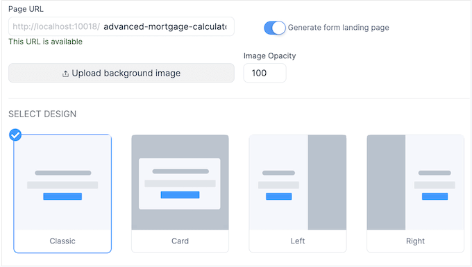 Creating form landing pages in WordPress