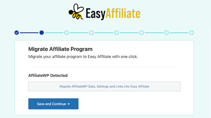 Migrating existing affiliate data into Easy Affiliate 
