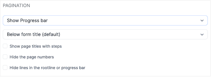 Adding a progress bar to a WordPress form
