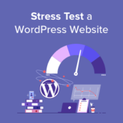 How to stress test a WordPress website