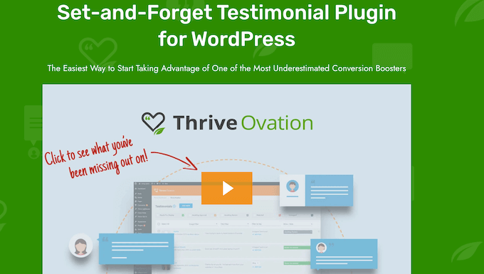 Is Thrive Ovation the right testimonials plugin for your WordPress website?