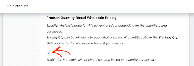 Offering tiered pricing to wholesale shoppers