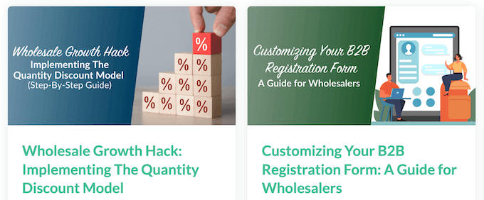 The Wholesale Suite WordPress blog