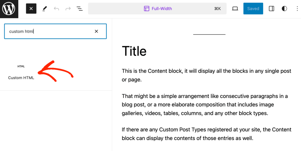 Adding nutritional information to your site using the Nutrifox block