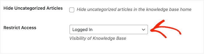 Creating a private knowledgebase for clients or employees