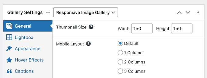 Customizing the WordPress gallery