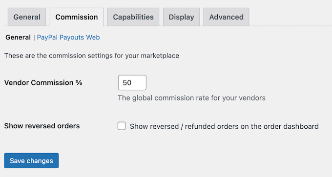 How to set a global commission rate for your WooCommerce store