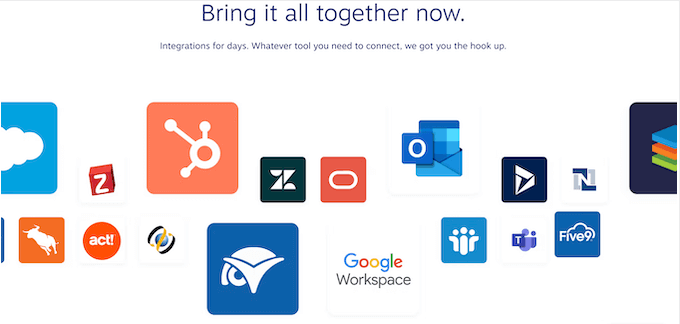 Nextiva's wide range of available integrations