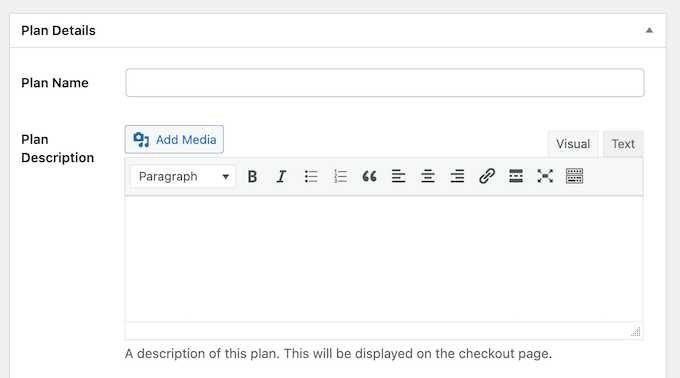 Creating membership levels in WordPress