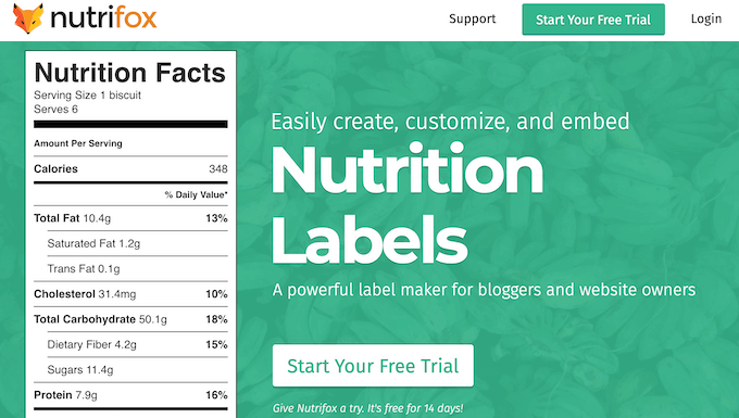 Is Nutrifox the right nutrition label creator for your WordPress website?