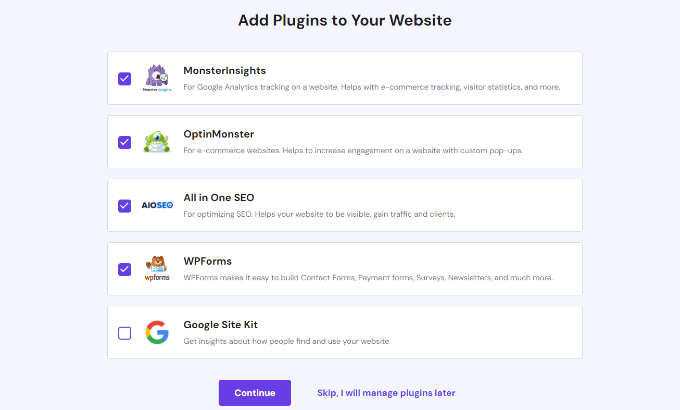 Add plugins to the news site