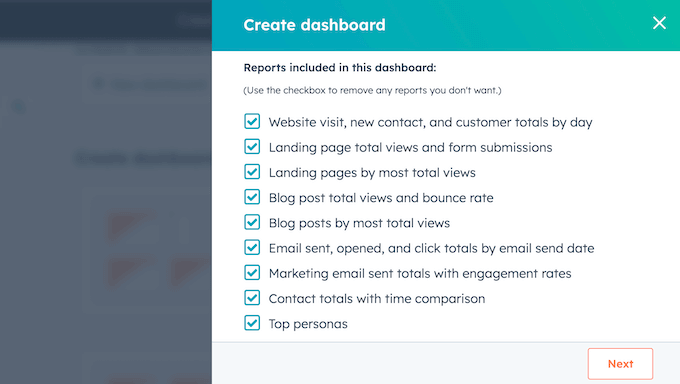 Customizing your HubSpot reports