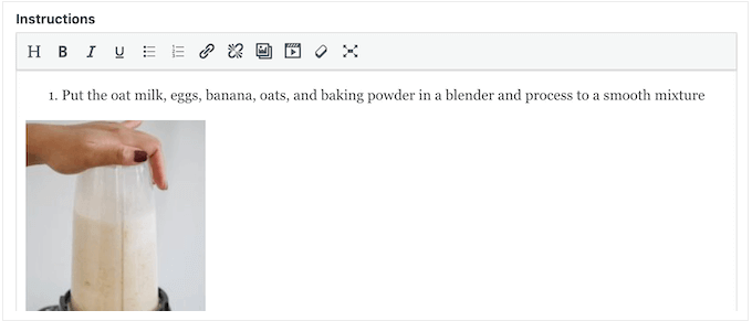 Adding step-by-step recipes to your WordPress website, blog, or online marketplace