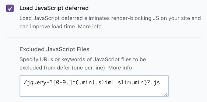Delay loading non-essential JavaScript code