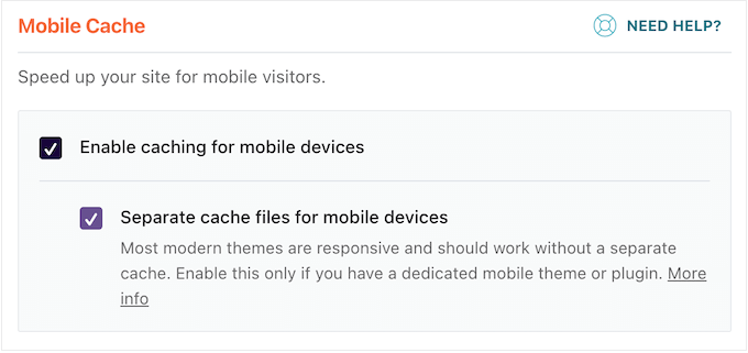 Creating a mobile cache for your WordPress blog or website
