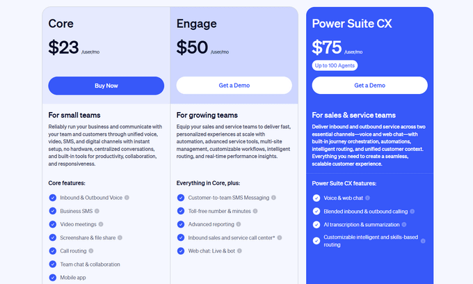 Nextiva pricing plans Nextiva pricing plans