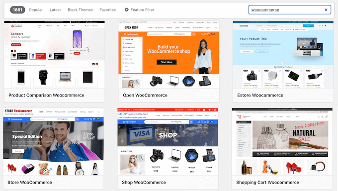 Choosing a WooCommerce theme for your online store or marketplace 