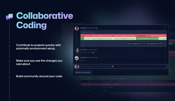 Code Repositories Like GitHub Enable Collaborative Coding