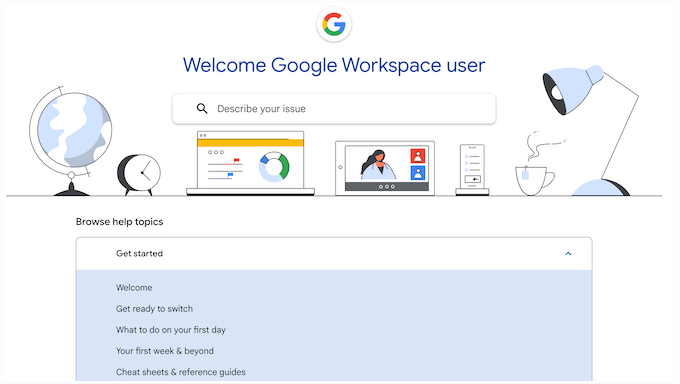 Google Workspace's online documentation 