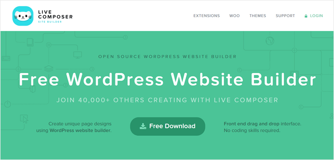 Live Composer WordPress Website Builder