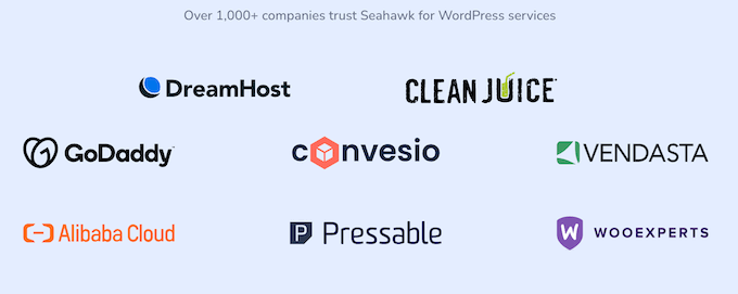 Seahawk Media's customers 