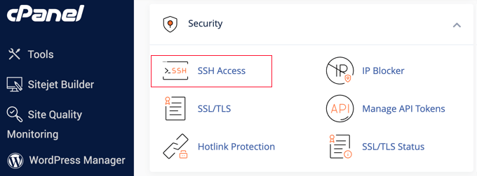 Enabling SSH Access on Bluehost