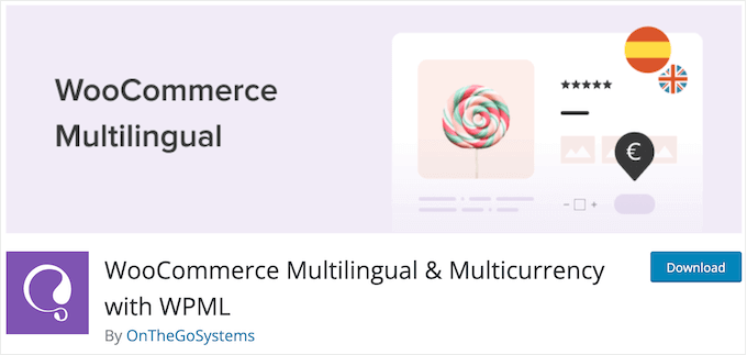 The WooCommerce Multilingual and Multicurrency WordPress plugin