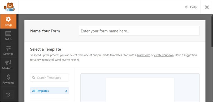 WPForms plugin page