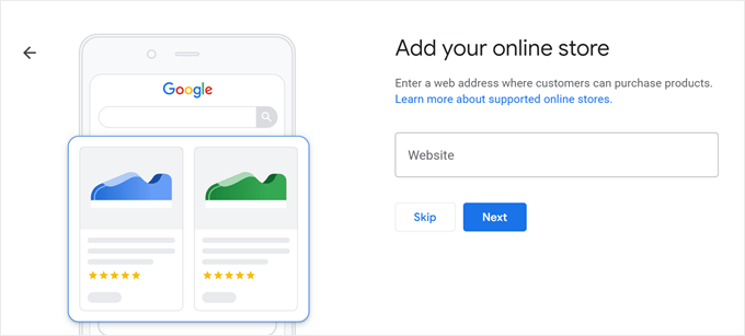 Adicionando sua loja on-line ao perfil comercial do Google