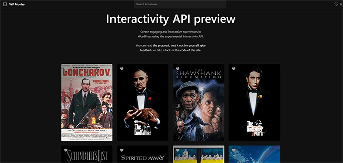 Interactivity API demo