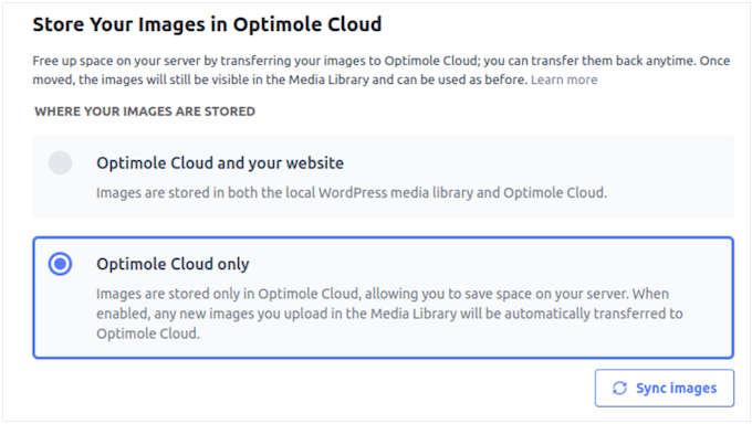 Storing your WordPress images in the cloud
