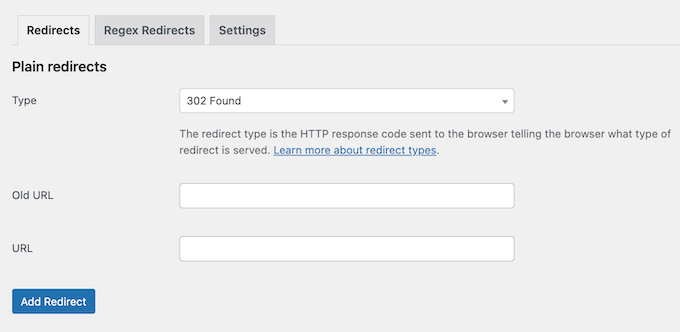 Setting up redirects on your WordPress website