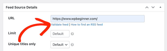 Validating an RSS feed on your WordPress website, blog, or online marketplace