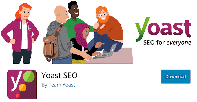 The free Yoast SEO WordPress plugin