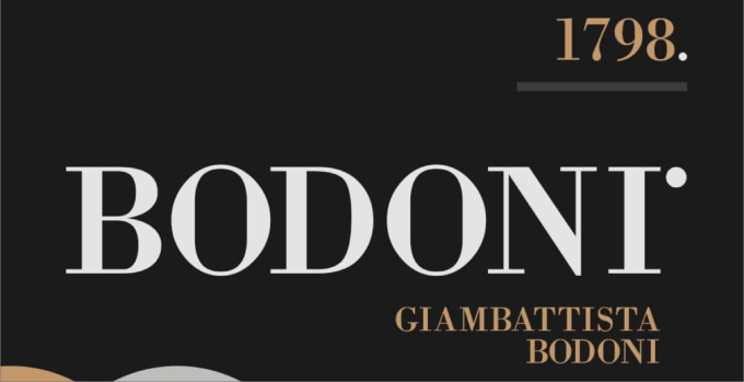 bodoni poster