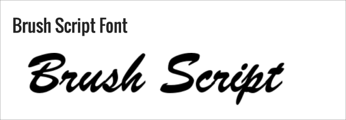 WebHostingExhibit brush-script-mt What is a Web Safe Font + 19 Best Web Safe Fonts (Beginner's Guide)  