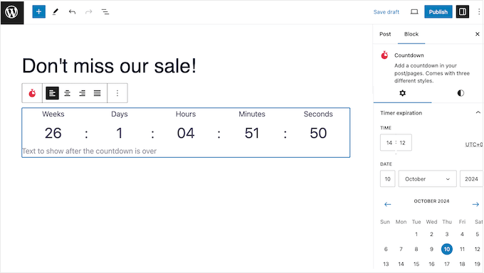 Adding a countdown to a landing page or sales page