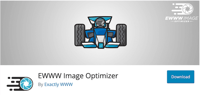 The free EWWW Image Optimization plugin for WordPress