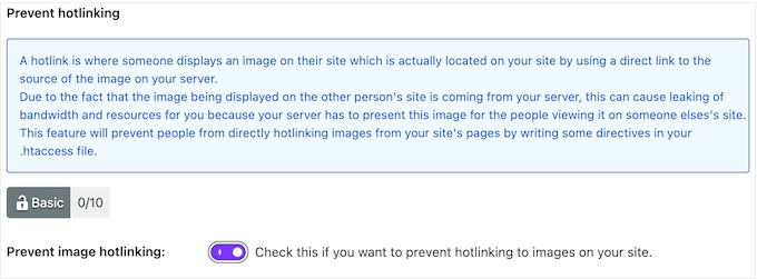 How to prevent third-parties from hotlinking your images