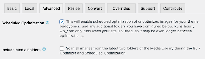 How to optimize your images automatically based on a schedule