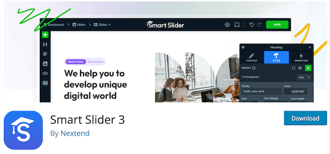 The lite version of Smart Slider