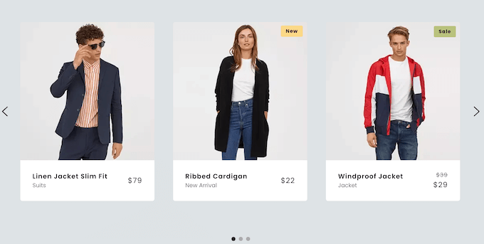 Creating a product slider for your WooCommerce store