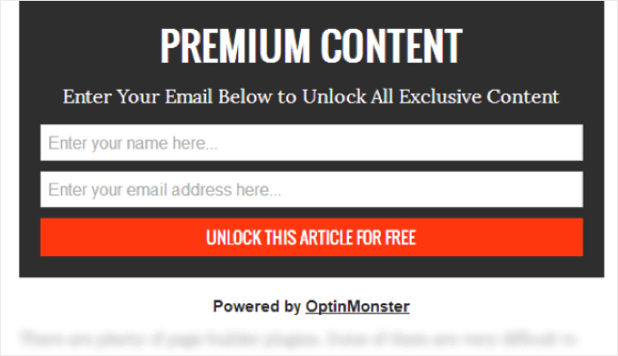 Using OptinMonster to Offer Content Upgrades