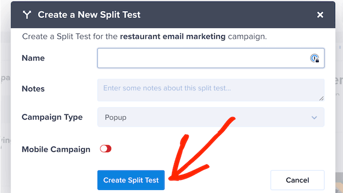 Funcțiile încorporate de testare A/B ale OptinMonster