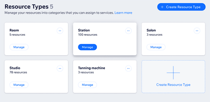 Hantera bokningar i Wix