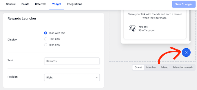 Customizing the refer-a-friend widget on your eCommerce store 