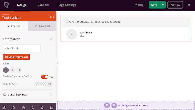 Anzeige von Kunden- oder Arbeitgeberfeedback auf Ihrer Website mit SeedProd