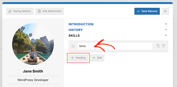Erstellen eines digitalen Lebenslaufs mit einem kostenlosen WordPress-Plugin