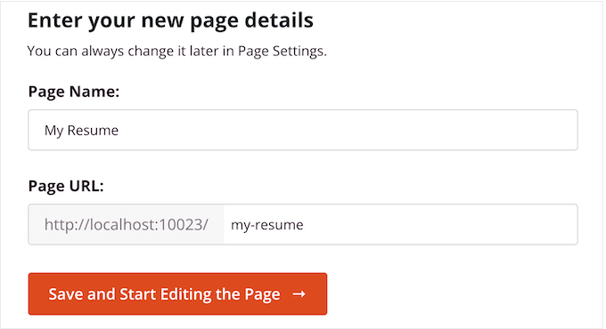 Benennung Ihres Online-Lebenslauf-Designs